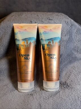 Bath & Body Works Open Sky Body Cream, Set of Two